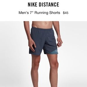 Nike dark gray running shorts